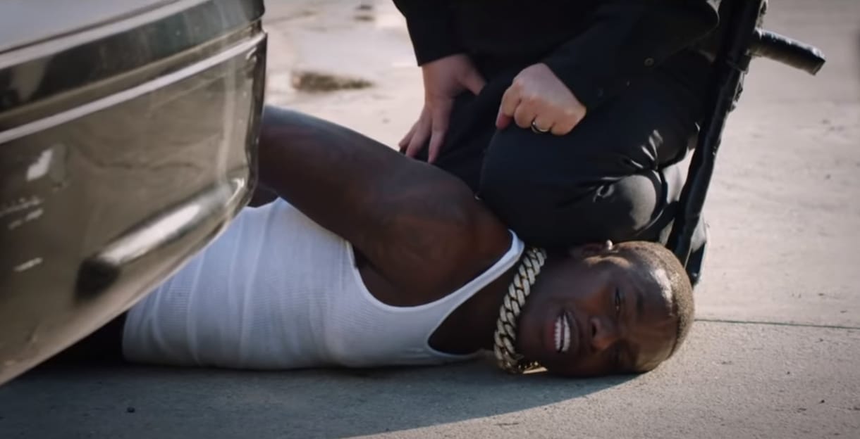George Floyd halálát megidéző videót készített egy amerikai rapper