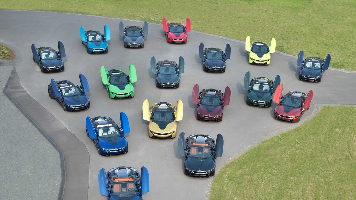 Stílusosan búcsúzott az utolsó 18 darab BMW i8-as
