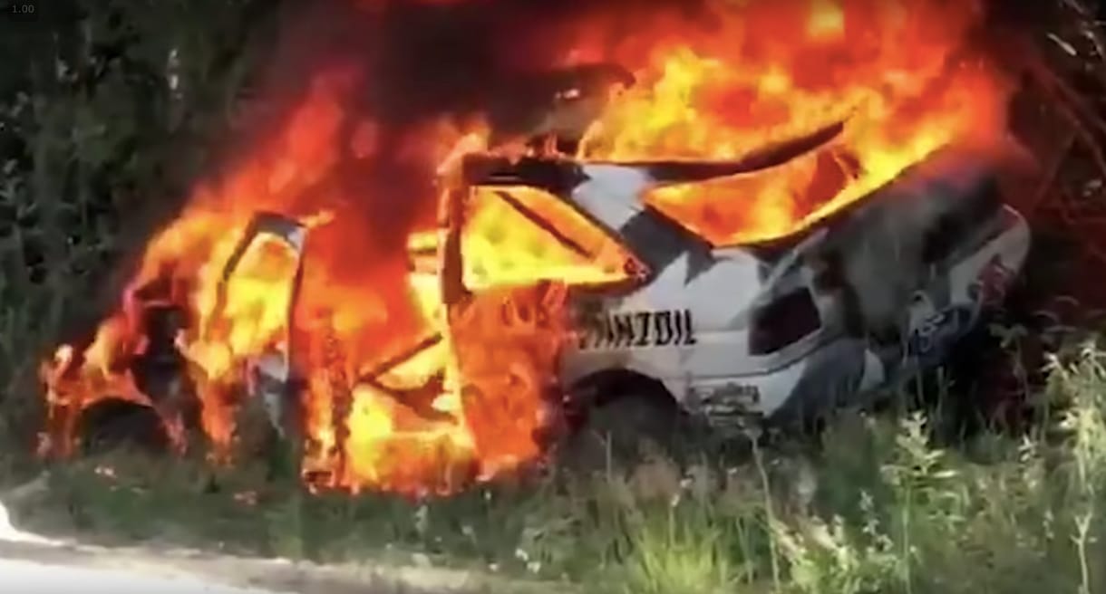 Versenybalesetet szenvedett Ken Block, kiégett az autója – videó