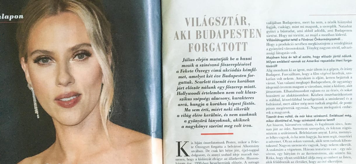 Nem a Scarlett Johansson-interjú az első gyanús cikk Návai Anikó pályafutásában