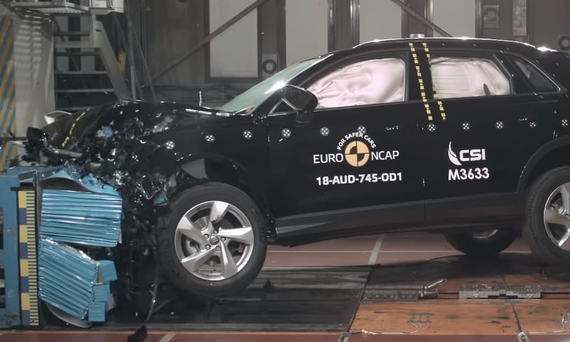 Eminens a törésteszten: szuperbiztonságos a Győrben gyártott új Audi Q3 - videó