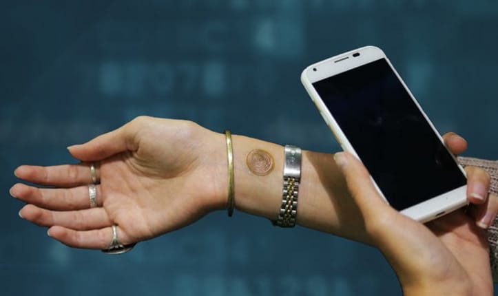 Scifibe illik, de valóság: PIN kód helyett digitális tetoválás