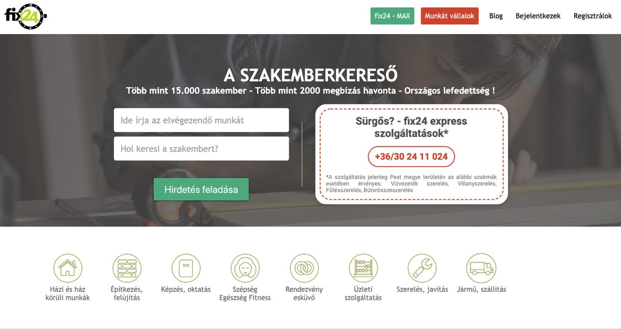 Ezen a weboldalon 20 000 mesterember van fent, és azt is írják, melyik mennyire megbízható