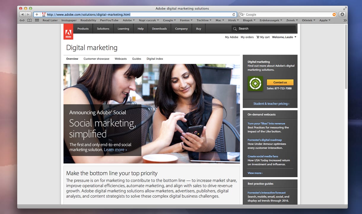 Megérkezett az Adobe Digital Analytics