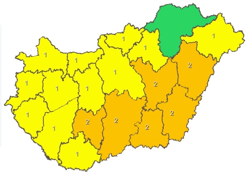 Fokozódik a kánikula, néhol 37 fok is lehet