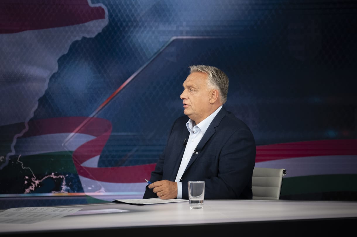 Orbán Viktor: Most, hogy lement a víz, bemutatom a nagy tervem