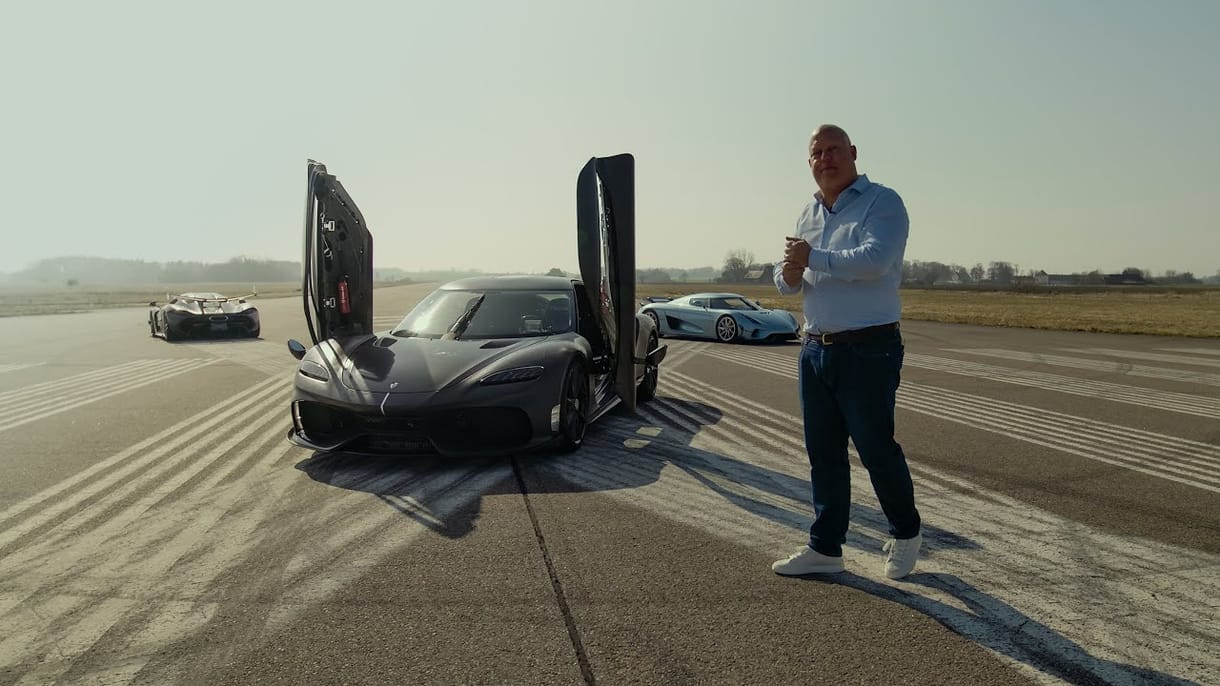 Így muzsikál a svéd Koenigsegg 1700 lóerős háromhengeres autója