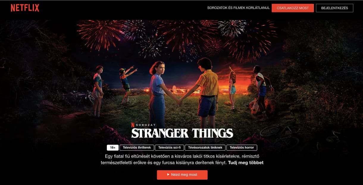 Az ötödik évaddal lezárul a Stranger Things