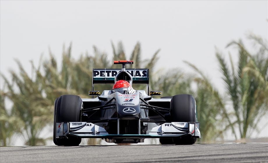 Schumacher új autót kap a Spanyol Nagydíjra