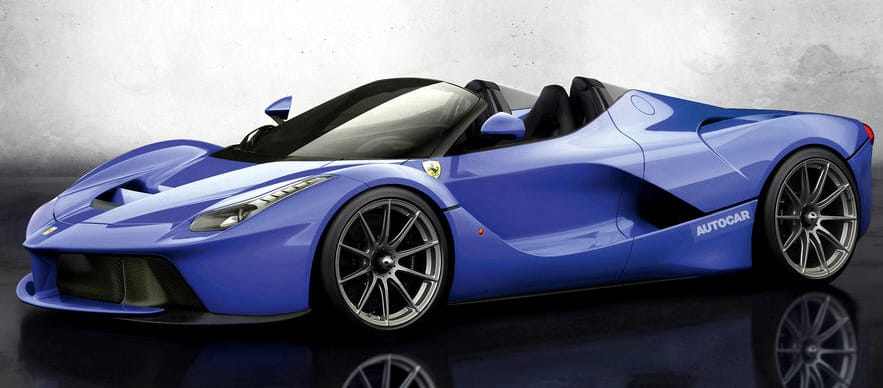 Nagyon drága és nagyon ritka lesz a nyitott tetős LaFerrari