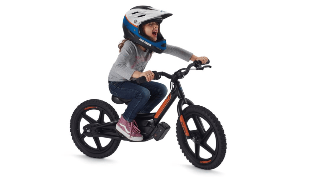 Jönnek az elektromos gyerek Harley-Davidsonok