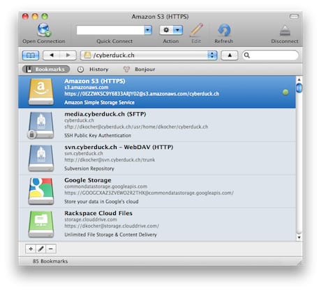 A hét Maces alkalmazása: Cyberduck - FTP elérés teljes kényelemben