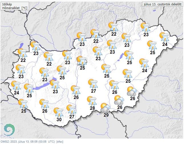 Szélrohamokat, zivatarokat és jégesőt is hoz a mai nap, a Dél-Dunántúlra piros riasztást adtak ki
