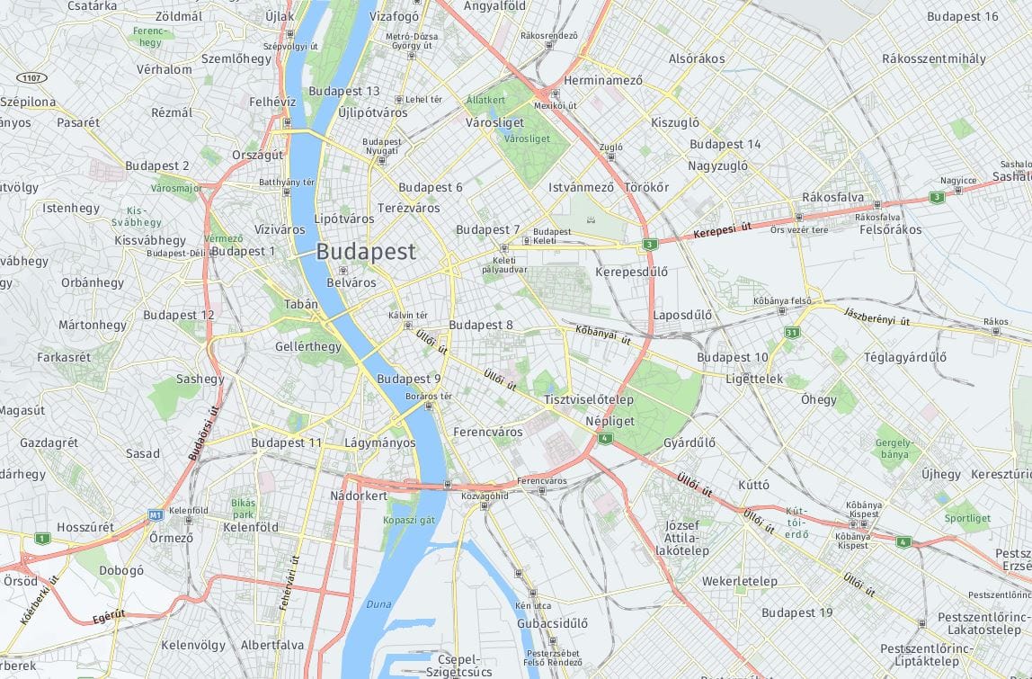Nem csak a Google hátizsákos embere, egy másik cég is elkezdte feltérképezni Magyarországot