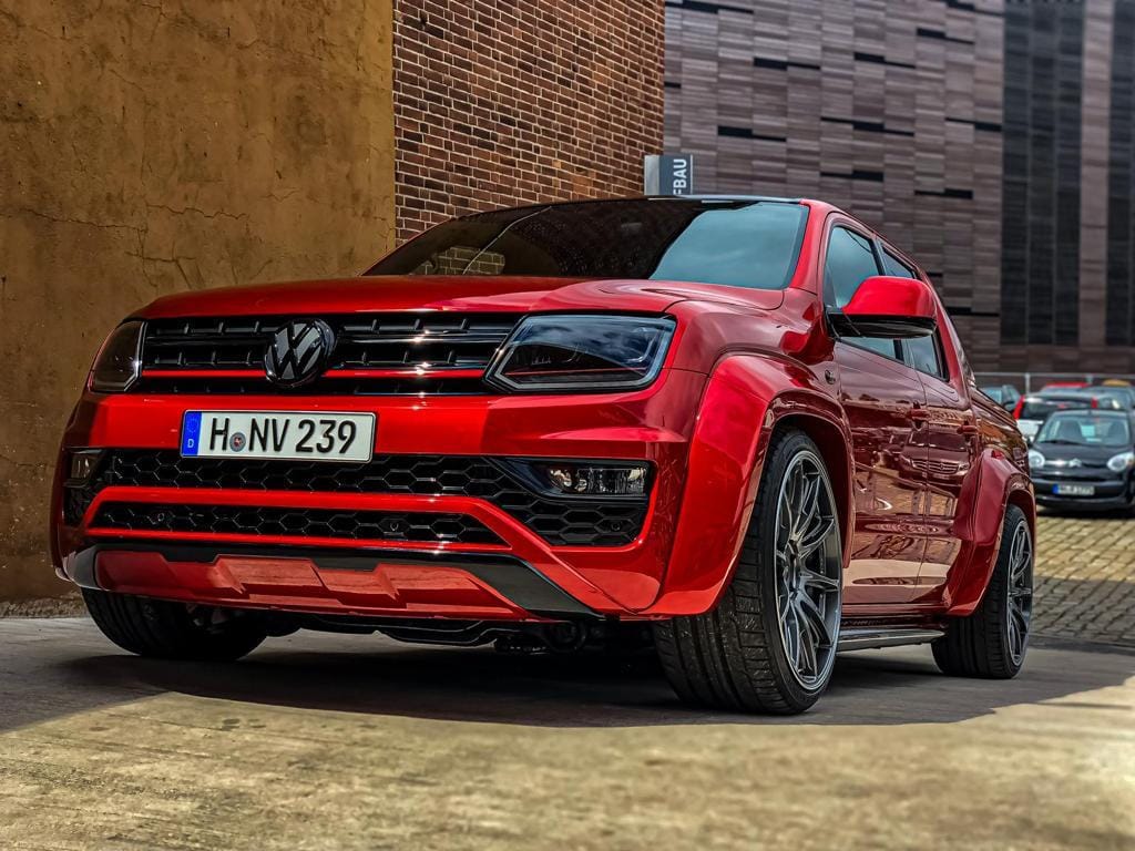 Ez a platós VW Amarok erősebb, mint egy Audi S6