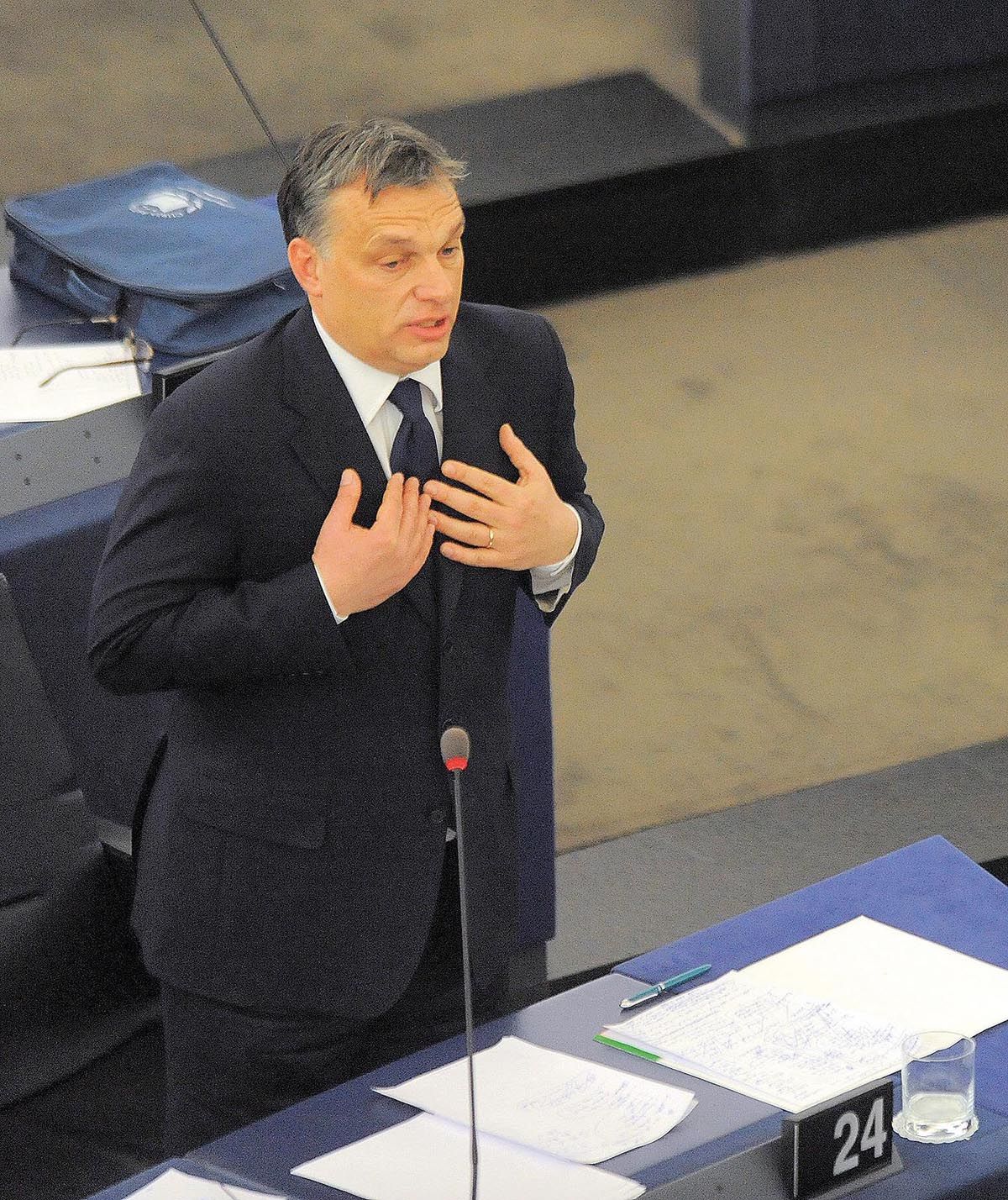 Orbán: Magyarországon működő demokrácia van