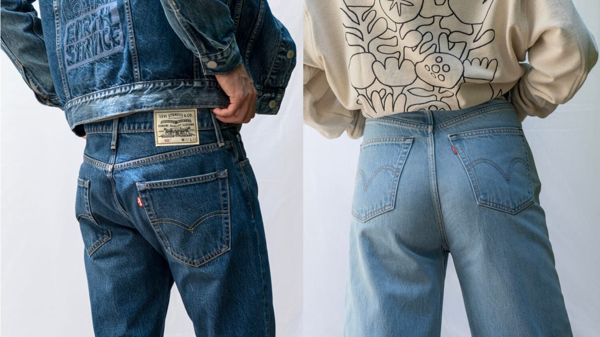 Fapéppel kevert régi farmerekből készít újakat mostantól a Levi’s