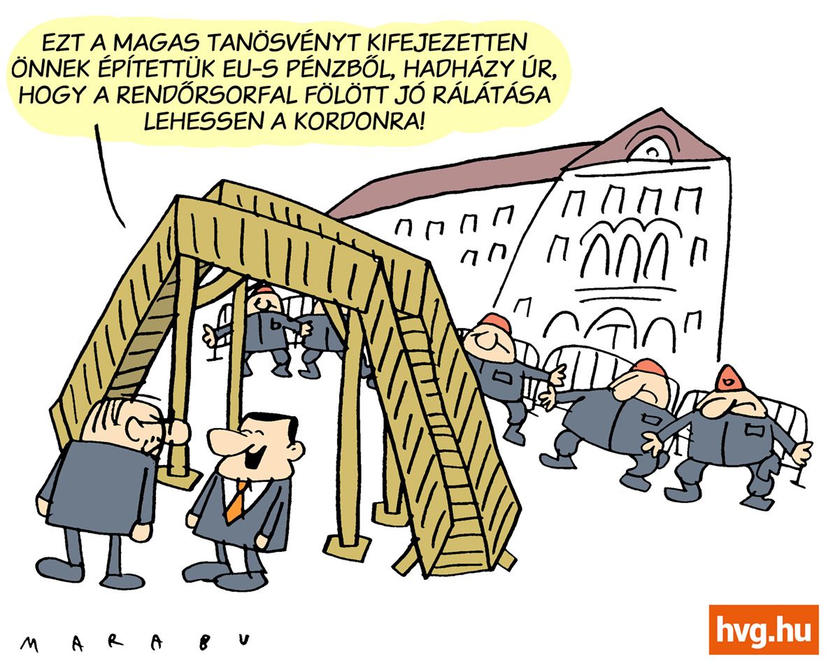 Marabu Féknyúz: Lombkoronasétány a kordonbontóknak