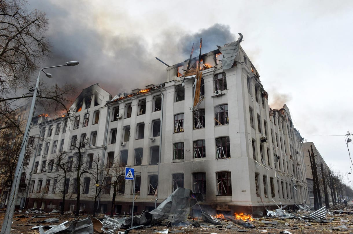 Saját magát bombázza Ukrajna az orosz állami média tudósításai szerint