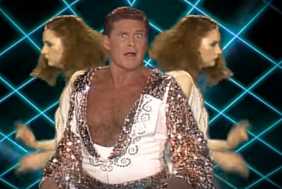 Nincsenek szavak: David Hasselhoff is feltűnik a retródiszkós klipben