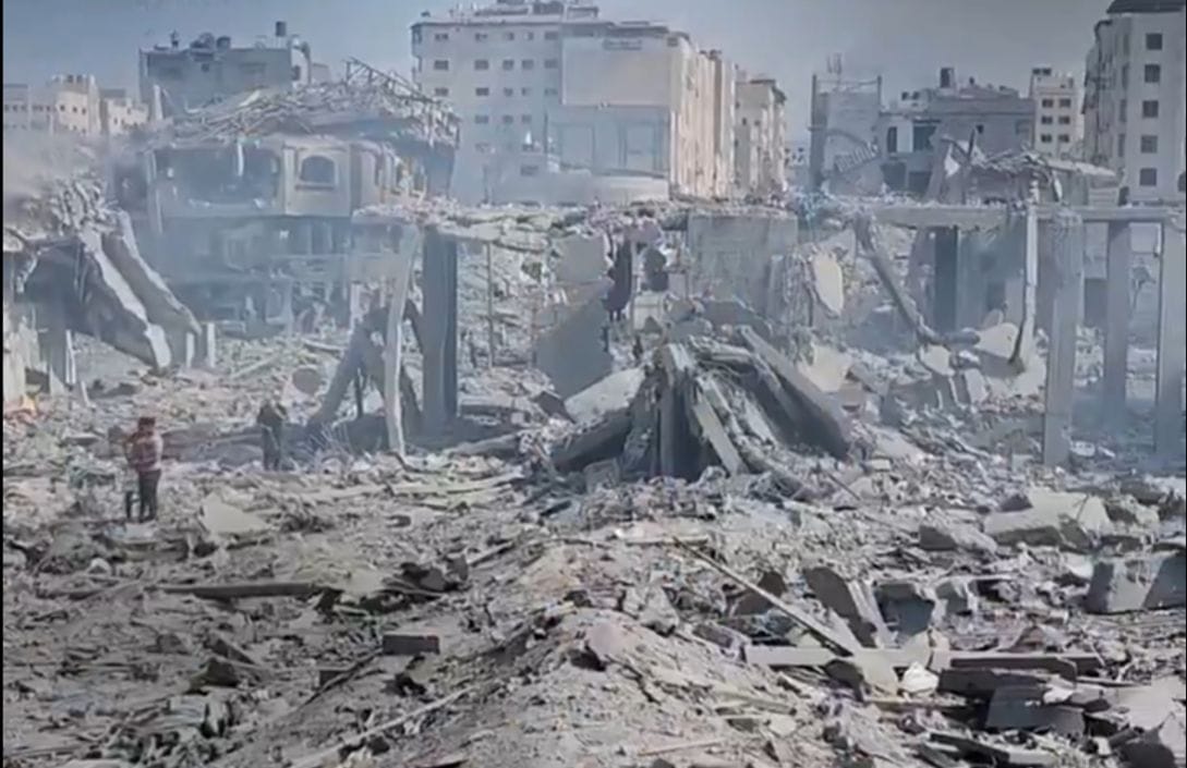 Heves bombázások középpontjába került Hán Júnisz