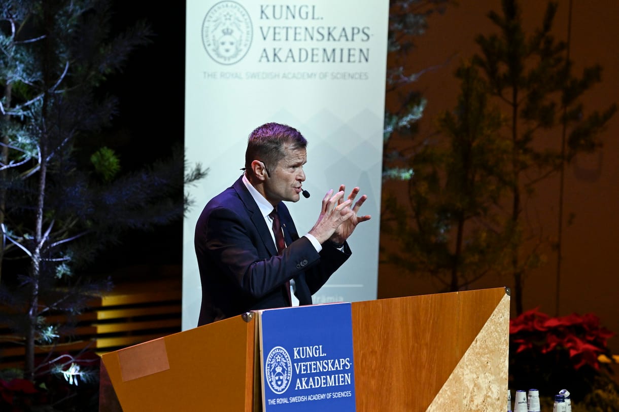 Krausz Ferenc Nobel-előadásában az ukrajnai gyerekek helyzetére is felhívta a figyelmet