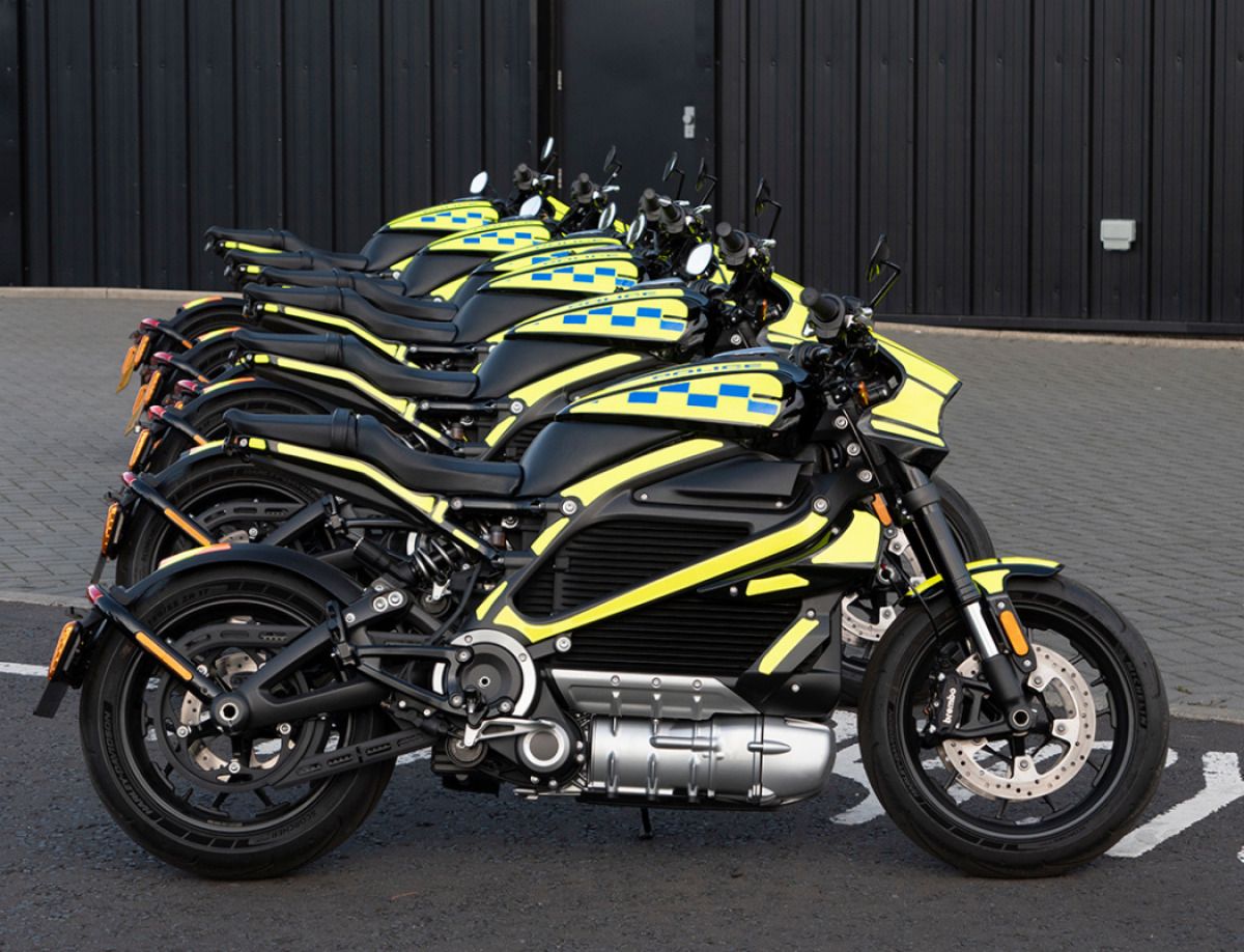 Elektromos Harley-Davidsonokkal járőröznek a klímacsúcson