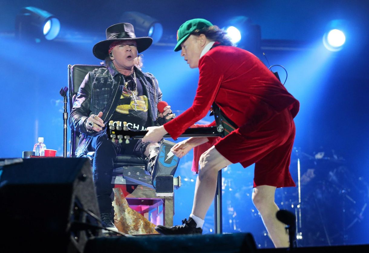 Axl Rose nem vallott szégyent