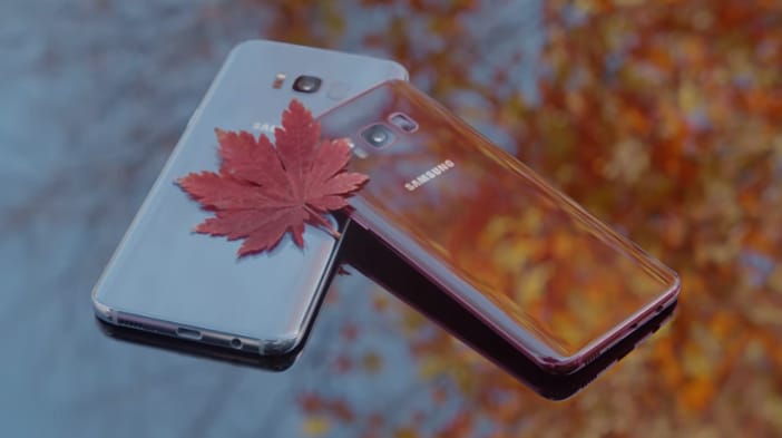 Tényleg szép: az évszakhoz illően öltöztette fel a Samsung a Galaxy S8-at