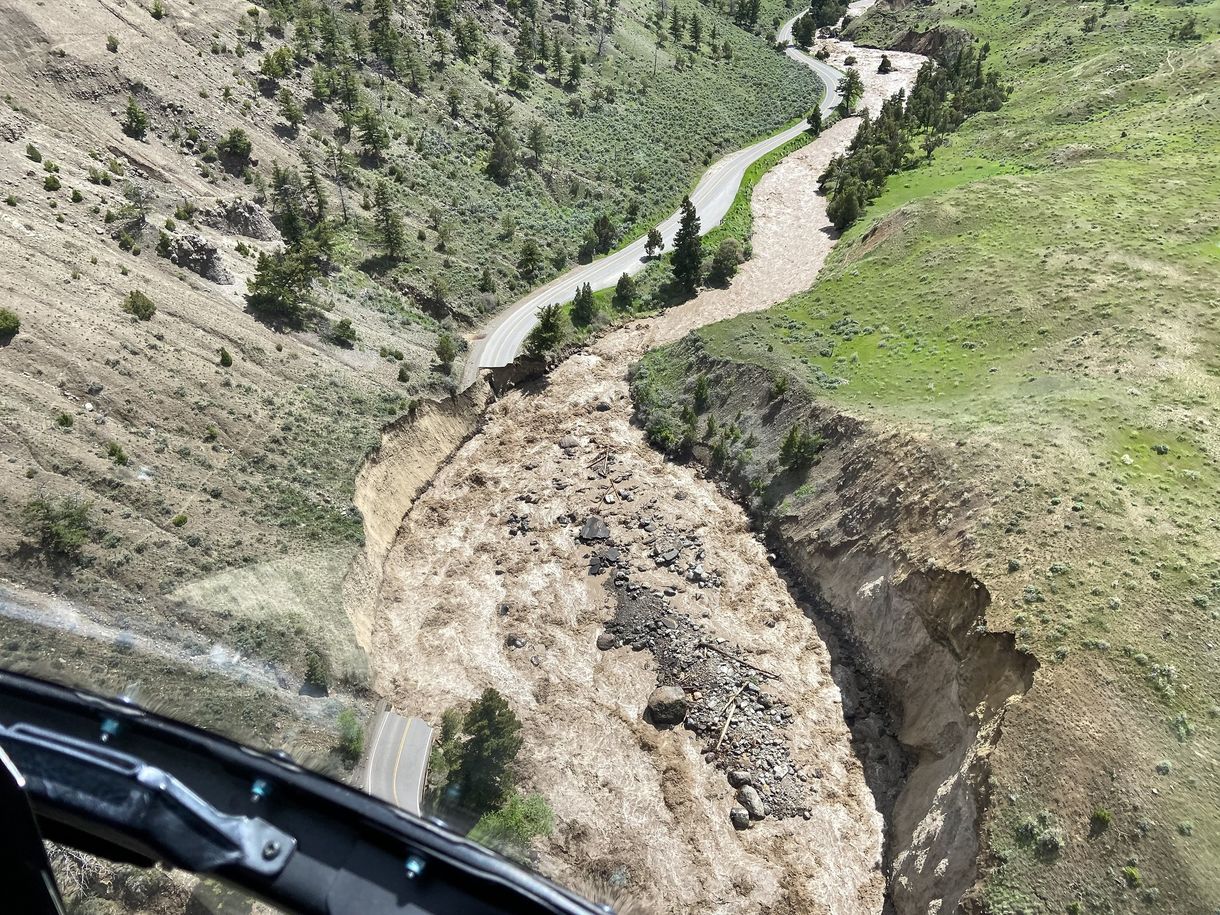 Ezer évente egyszer van ilyen pusztítás, mint most a Yellowstone parkban
