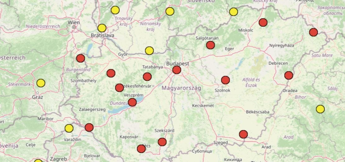 Enyhébb földmozgást lehetett érezni Budapesten