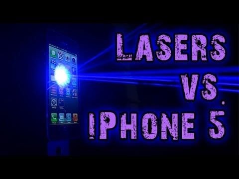 Némi lézerrel és egy zseblámpával tönkretehető az iPhone 5 (is)