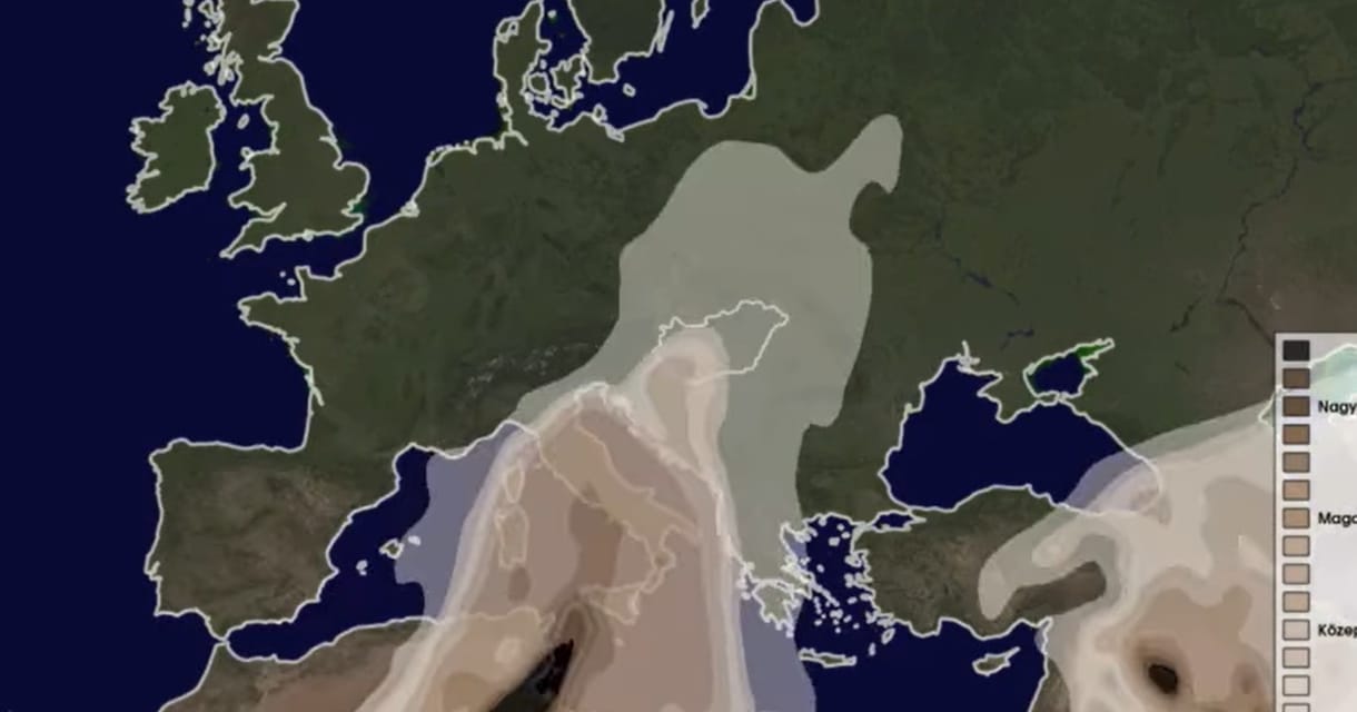 Saras eső várható Magyarországon a jövő hét első napjaiban