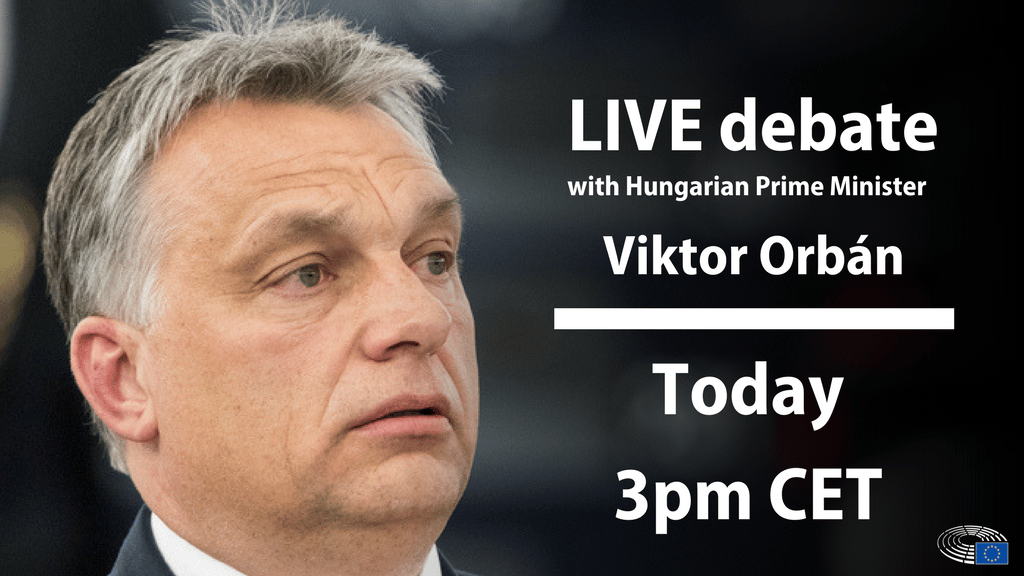 Ezzel a képpel harangozza be a nagy Orbán–EU-vitát az EP