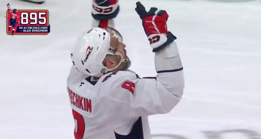 Sporttörténelmi pillanat: Ovecskin megdöntötte Gretzky hihetetlen gólrekordját az NHL-ben – videó