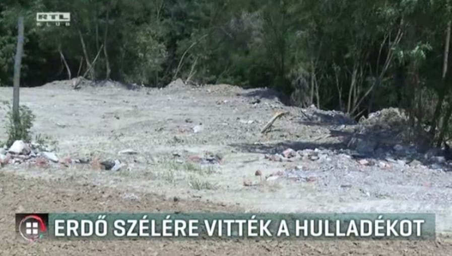 Hulladékbotrány Kaposváron: Erdőben kötött ki a színházból kihordott sitt