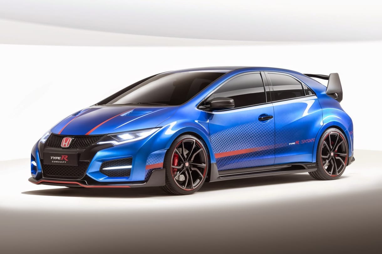 Gyártásközeli Civic Type R-t visz Párizsba a Honda