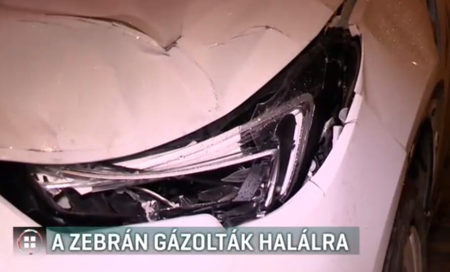 Zebrán gázoltak halálra egy nőt Budapesten