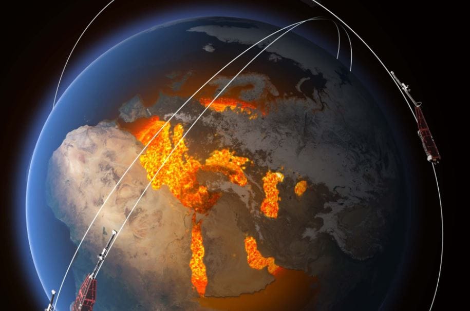 Hétévente egy erőteljes hullám söpör végig 3000 kilométerrel a Föld felszíne alatt