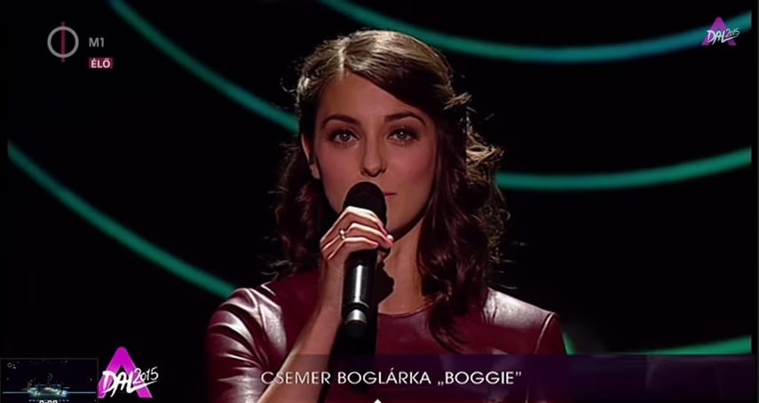 Csemer Boglárka Boggie-t küldjük a bécsi Eurovízióra