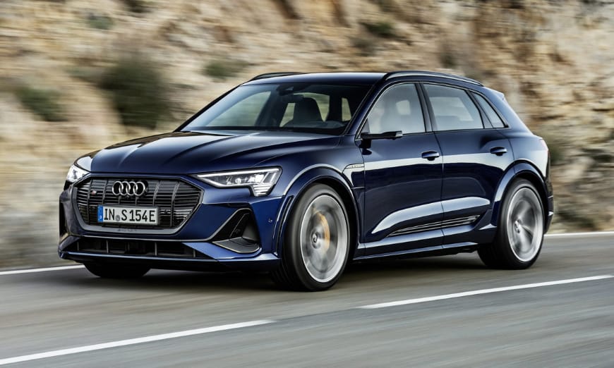 Magyarországon az 500 lóerős új elektromos Audi