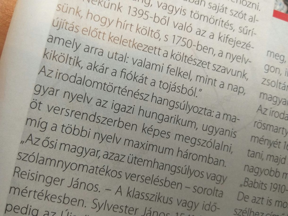 Képzeljék, a magyar nyelv hungarikum