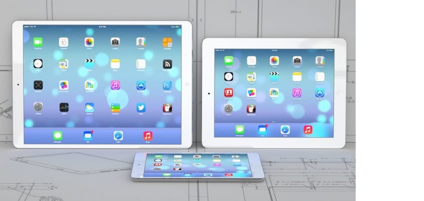 Megdöbbentően nagy képernyős iPad érkezik?
