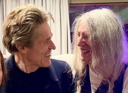 Patti Smith találkozott Willem Dafoe-val is a Müpában