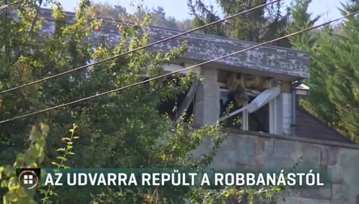 Gázrobbanás repített ki egy férfit az ablakon Solymáron, válságos az állapota