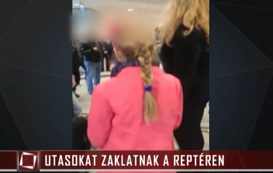 Videó: Anyát és gyermekét zaklatták a reptéri hiénák Ferihegyen