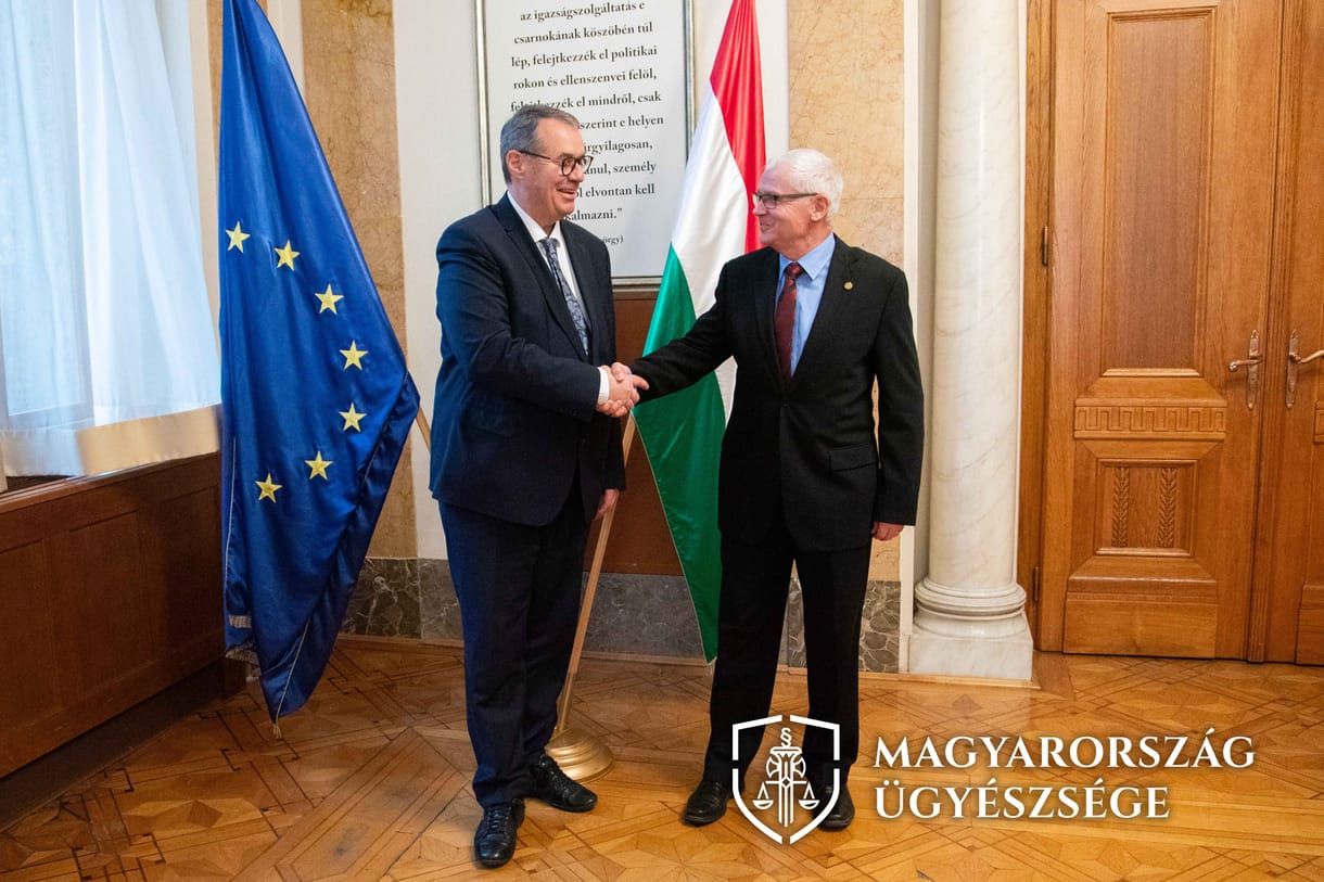 Az OLAF főigazgatója meglátogatta Polt Pétert