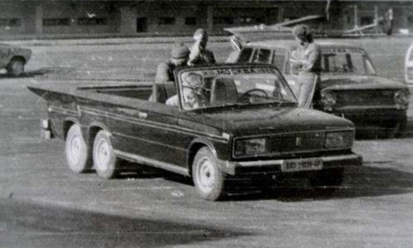 Tudta, hogy hatkerekű kabrió Lada is készült a 80-as években?