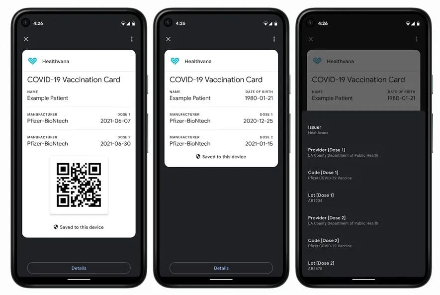Beépített vakcinaigazolványuk lesz az androidosoknak, a teszteredményt is mutatja