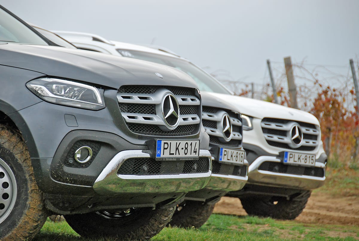 Döntsd a tőkét, ne siránkozz: Mercedes X-osztály-menetpróba